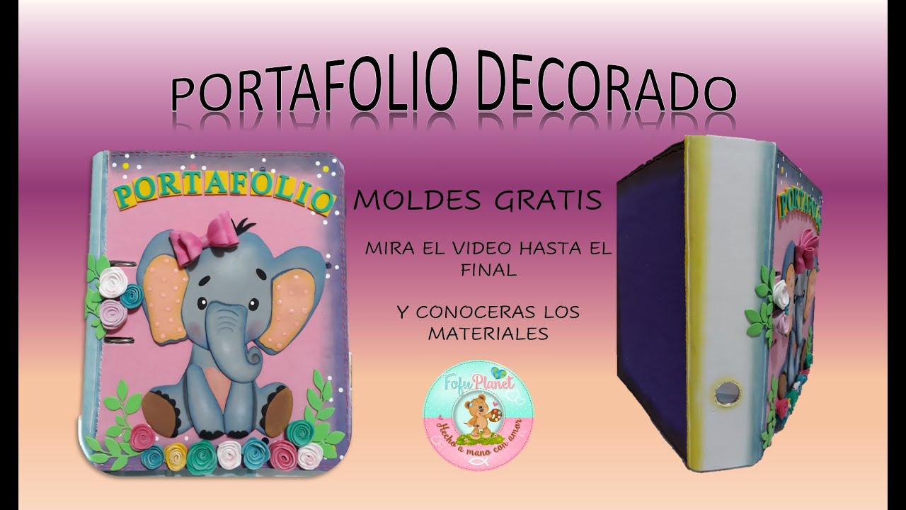 Decorado Foamy con moldes💖 -