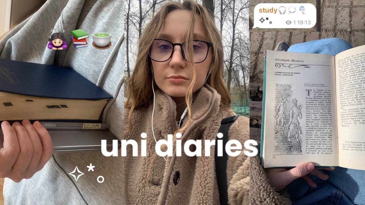 📖💭: неделя из жизни студента | филфак мпгу, курсовая, много учебы ...