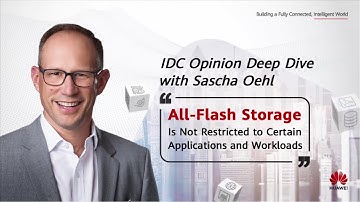 #AllFlashDC4All - IDC Opinion Deep Dive with Sascha Oehl