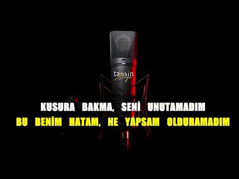 Kafadar - Kusura Bakma / Karaoke / Md Altyapı / Cover / Lyrics / HQ