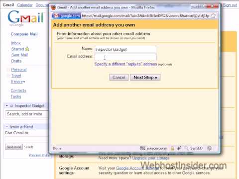 How to setup email forwarding from your own domain and reply as from Gmail
