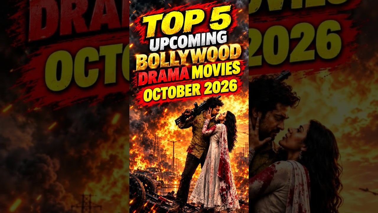 🔥 Top 5 Upcoming Best Bollywood Drama Movies in October 2026 | Must-Watch Bollywood Romantic Films 💕
