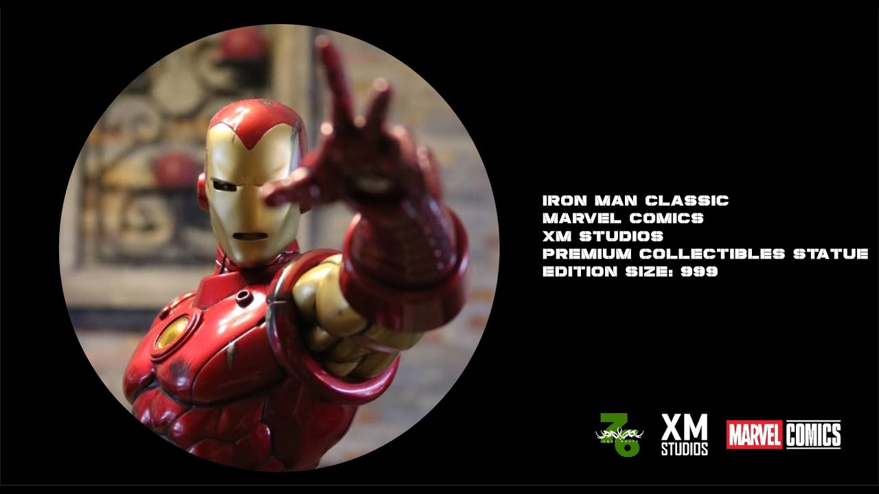 [XM Studios] Marvel Comics Iron Man Classic Premium Collectibles Statue ES: 999 