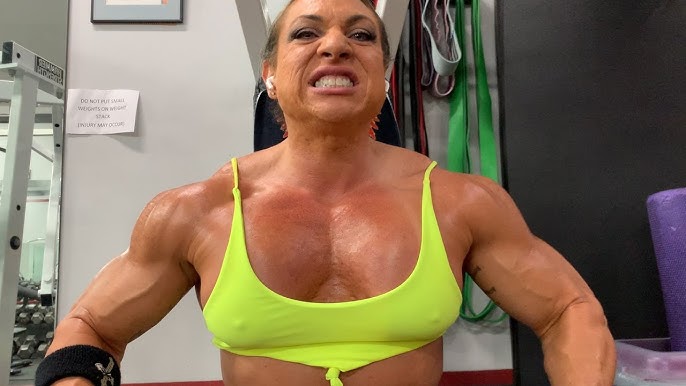 Female Bodybuilder Ripped Vixen Pecs 