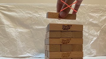 The Jenga Tower That Moves By Itself!