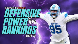 These MONSTER NFL Defenses Are DOMINATING in Week 17!