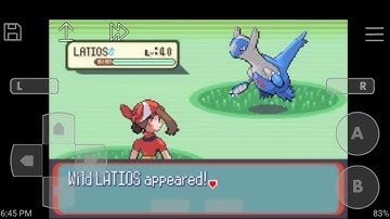 FINALLY CAUGHT LATIOS (Pokemon Ruby)