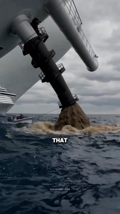 SHIP WASTE WATER #shorts