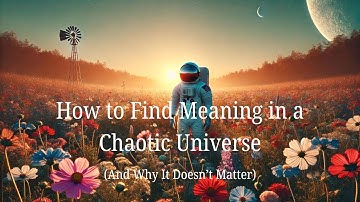 How To Find Meaning in a Chaotic Universe (And Why It Doesn