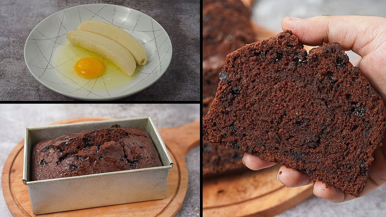 Chocolate Banana Tea Time Cake | Soft Moist Banana Cake Recipe | Banana Cake Recipe