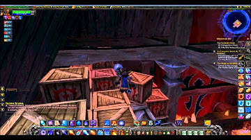 WoW - How to get behind ah in org(cata) - With a mage.