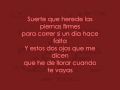 Shakira - Suerte - Letra (Lyrics)