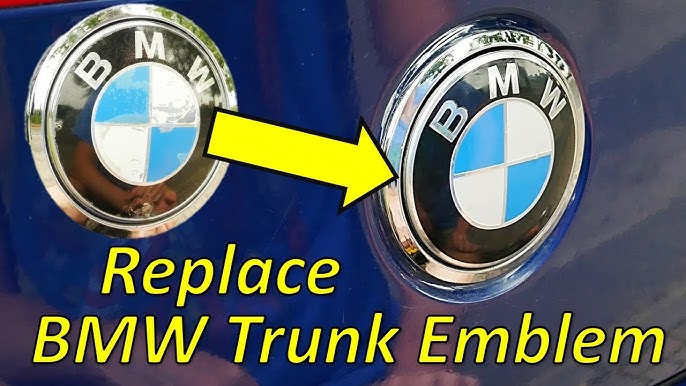 How to Remove or Replace BMW Bonnet or Boot Badge 