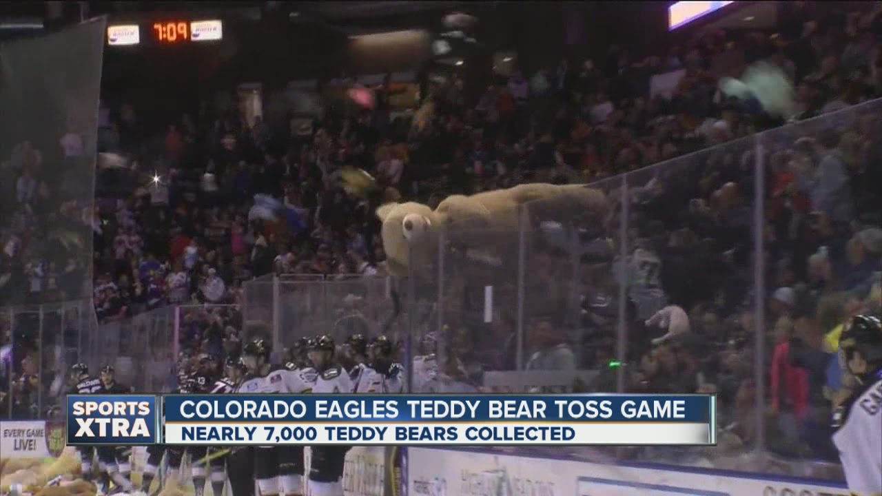 Colorado Eagles Teddy Bear Toss