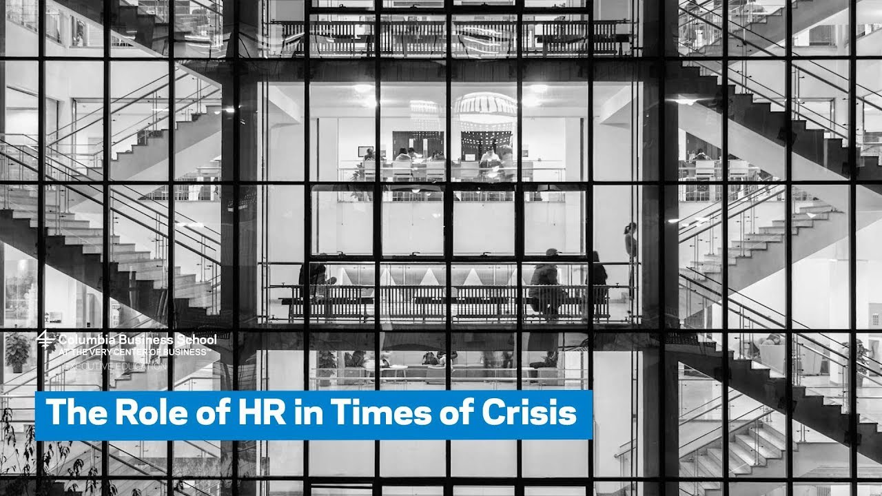 The Role of HR in Times of Crisis