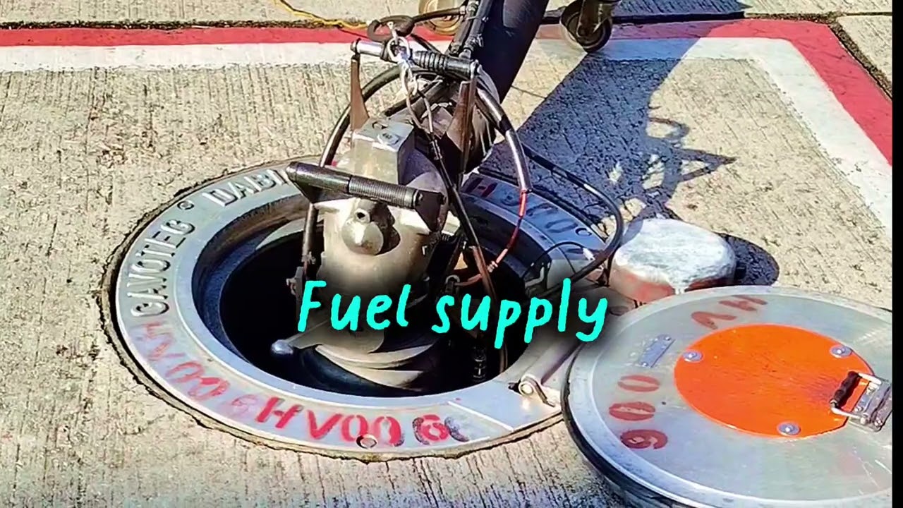 Aircraft Refueling process before departure