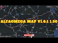 Alfaomega map v161 for ets2 150