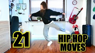 21 HIP HOP DANCE STEPS WITH NAME | OLDSCHOOL & MIDDLESCHOOL