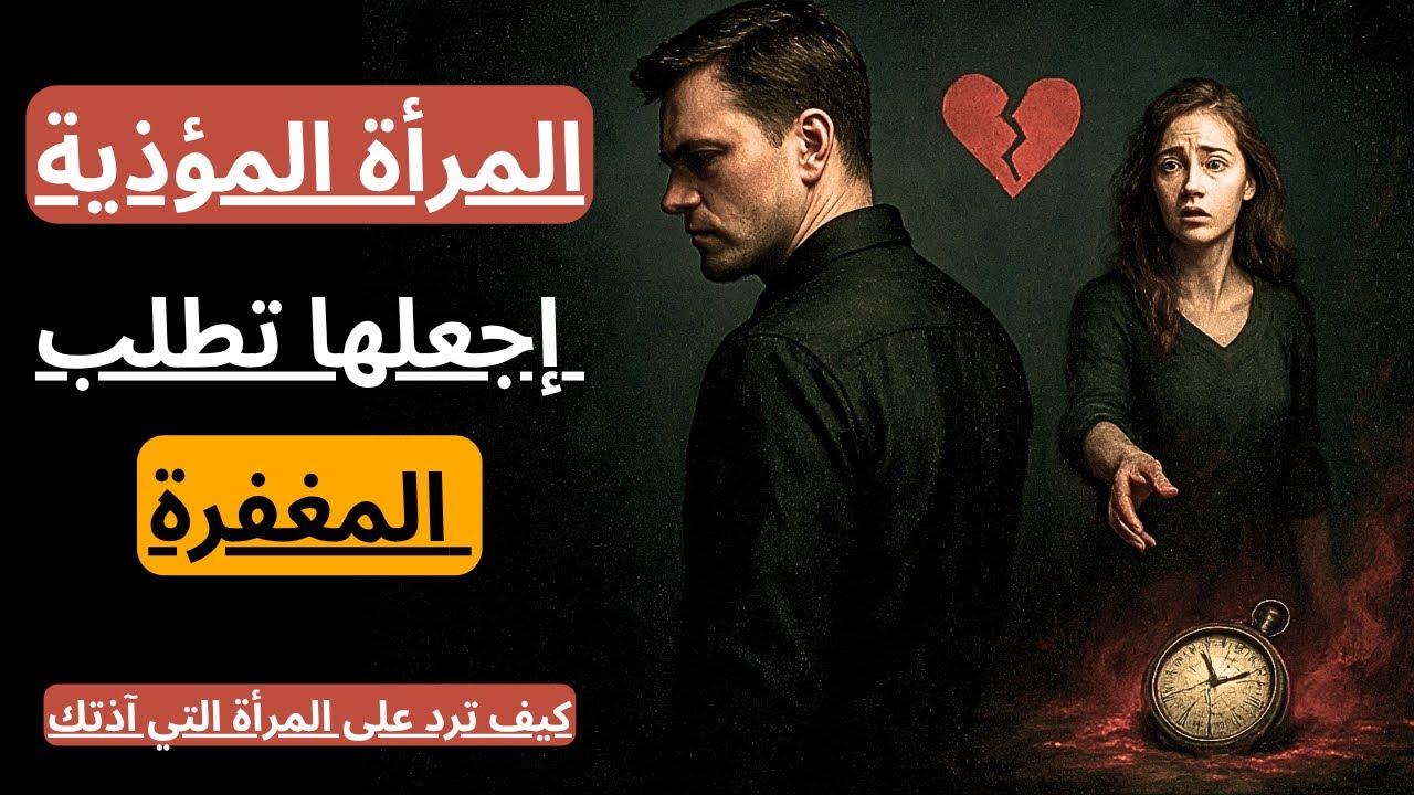 المرأة المؤذية | كيف ترد على المرأة التي آذتك رغم حبك لها | دمّر غرورها