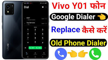 Vivo Y01 Replace Google Dialer ।  How To Change Vivo Officail Dialer On Vivo Y01 ।  Tech Akhilesh