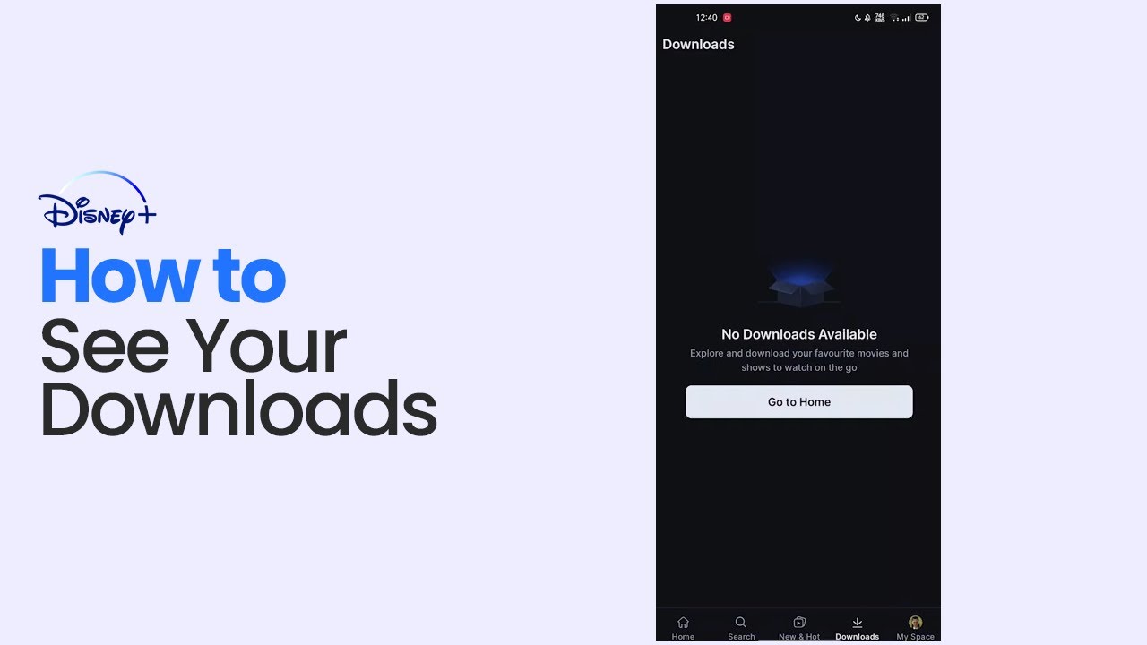 How to See Your Downloads on Disney Hotstar [easy]