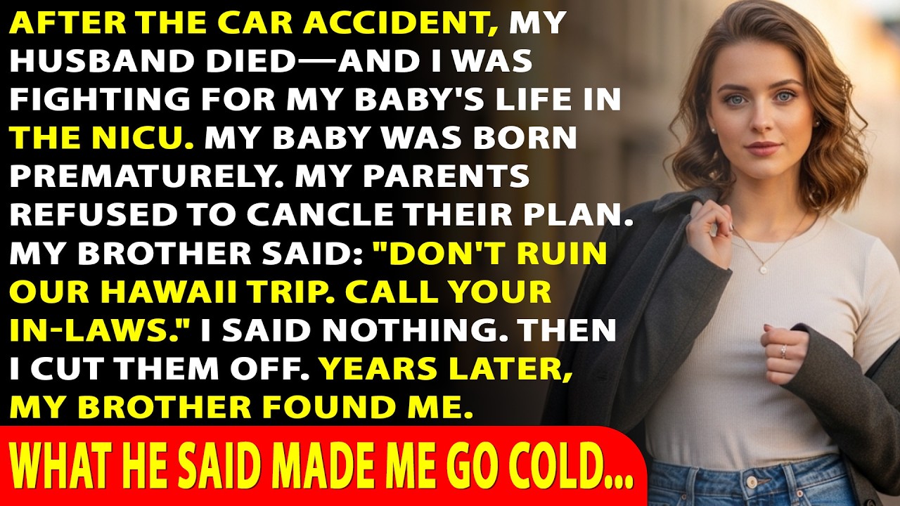 My Parents Refused Cancel Hawaii Trip When I Was Fighting For My Baby's Life - So I Cut Them Off.