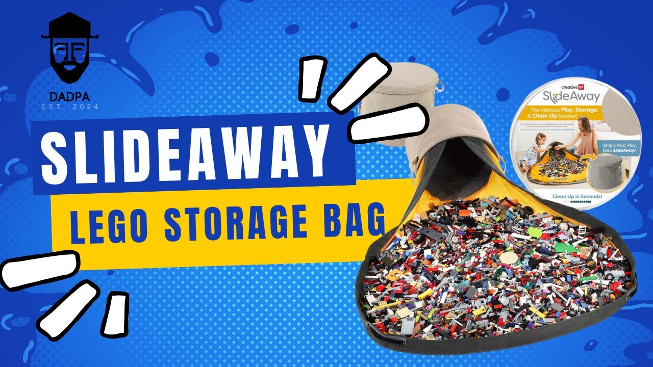 Tired of Stepping on LEGOs? This Storage Bag & Organizer is a Game Changer! 