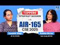 Sanskriti Singh AIR 165 | CSE 2025 Topper | Toppers' Strategy Session | NEXT IAS