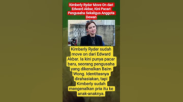 Kimberly Ryder Move On dari Edward Akbar, Kini Pacari Pengusaha Sekaligus Anggota Dewan#shorts#viral