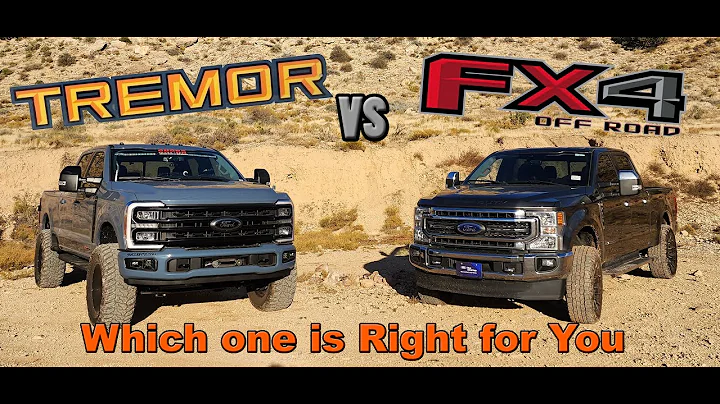 Ford Superduty Tremor vs FX4 what's the difference and which is right for you?