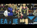 Vリーグ　女子バレー　久光製薬スプリングス　試合前の練習