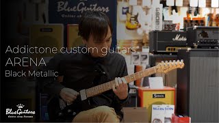 Blue Guitars - Addictone custom guitars / ARENA - Black Metallic