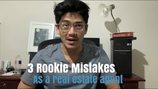 3 Mistakes New Real Estate Agents Make