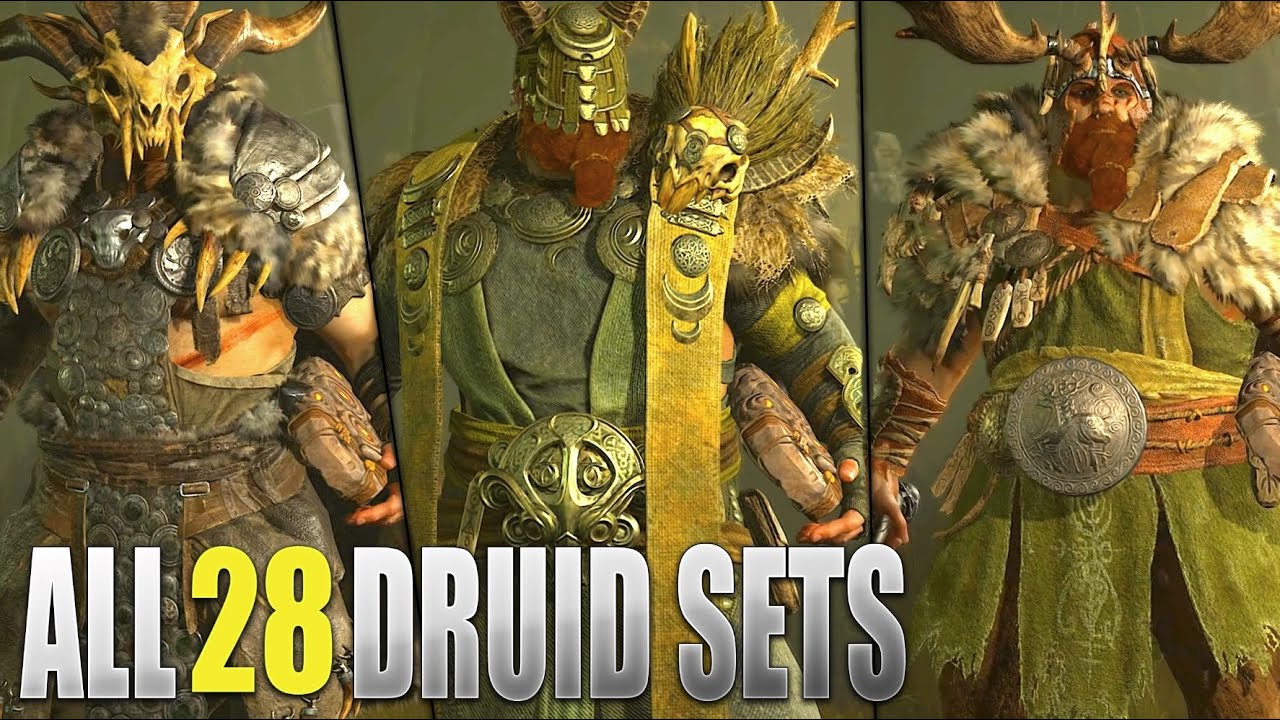 ALL 28 Diablo 4 Druid Transmog Armor Sets & How To Get Them