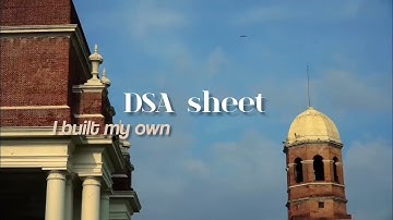 How I Built My DSA Sheet to Crack Google, Amazon & Microsoft 💼🔥 in 45 seconds
