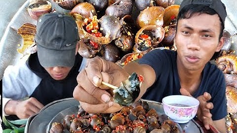 Ốc Bươu Sốt Siêu Cay Cấp Độ 1000 | Giêu Vlog