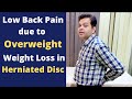 Back Pain with Overweight, Belly Fat Back Pain, Weight Loss for Back Pain, Obesity and Back Pain