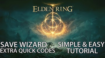 Elden Ring - Where to get EXTRA QUICK CODES & HOW TO ADD THEM TOO SAVE WIZARD | Easy Tutorial