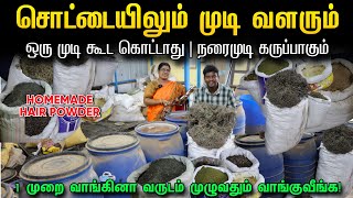 3 நாளில் முடி வளரும் | Homemade Best Hair Regrowth Powder Tamil | Homemade Shikakai Powder