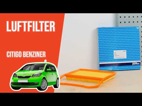 Wie Skoda Citigo 1.0 Luftfilter wechseln 💨