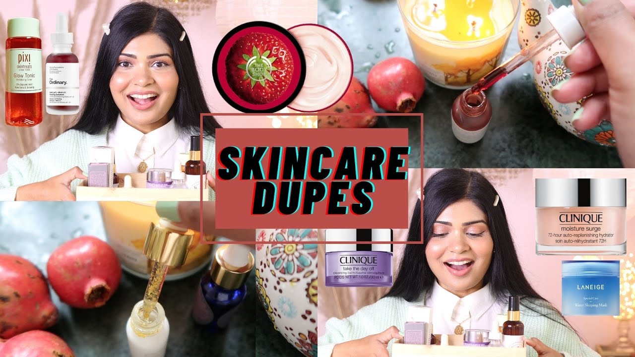 Affordable DUPES of Popular Skincare in India 🍓🇮🇳