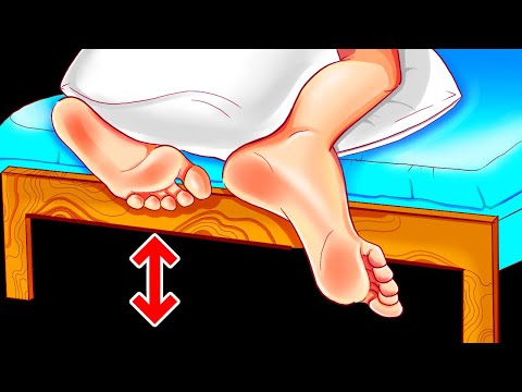 Почему мы поднимаем кровати с пола + другие интересные мелочи