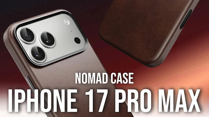 Luxury Leather Cases by Nomad for iPhone 17 Pro Max