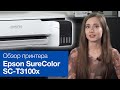 Обзор Epson SureColor SC-T3100x – универсальный перезаправляемый широкоформатный принтер формата А1+