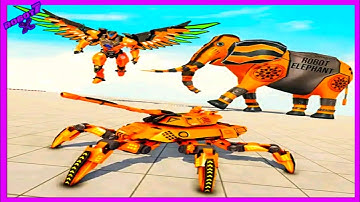 Spider Tank Elephant  Robot Car Game Android gameplay