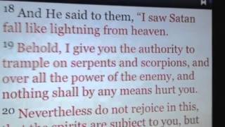 Hidden LIE for Jehovah witnesses/ satan cast out when