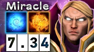 Миракл на новом Инвокере показал на что способен! - Miracle Invoker 7.34 DOTA 2