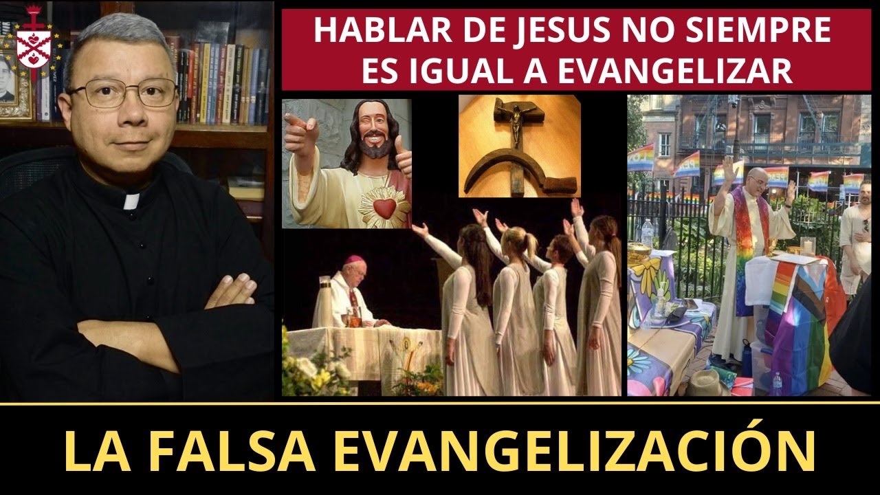 💥¡Cuidado con la falsa evangelización! Hablar de Jesús no siempre es evangelizar.