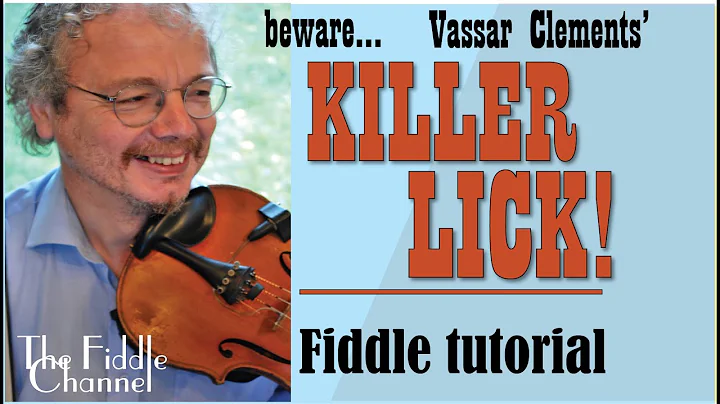 Vassar Clements' killer lick (fiddle lesson)