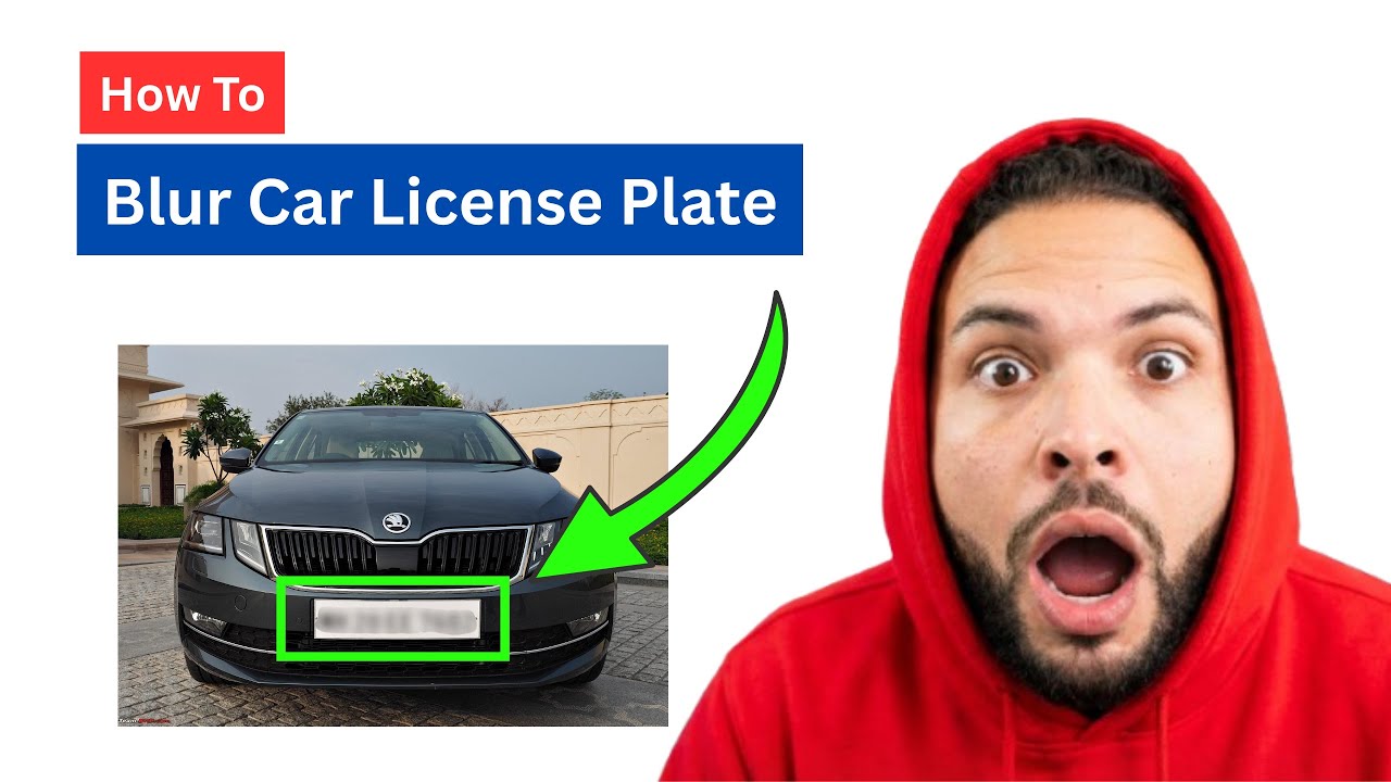 How To Blur Car License Plate Using Canva (Easy & Fast)